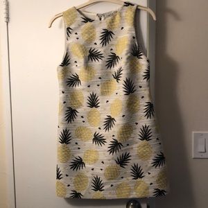 Alice and Olivia pineapple print dress